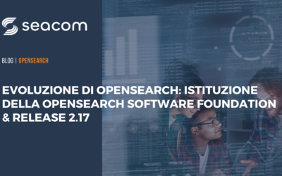 Evoluzione di OpenSearch: istituzione della OpenSearch Software Foundation e release 2.17