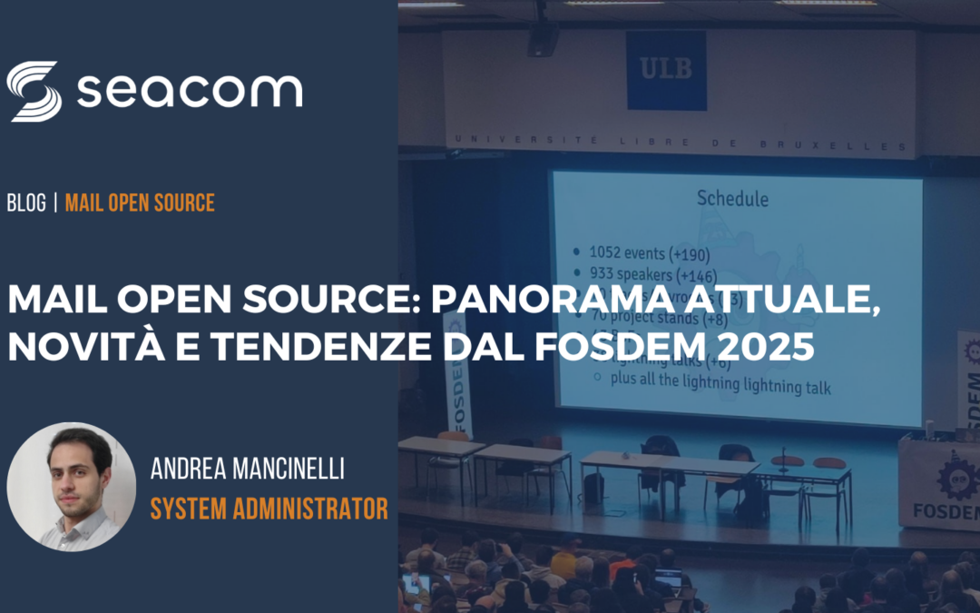 Le novità nel mondo della Mail Open Source: il panorama attuale e le tendenze dal FOSDEM 2025