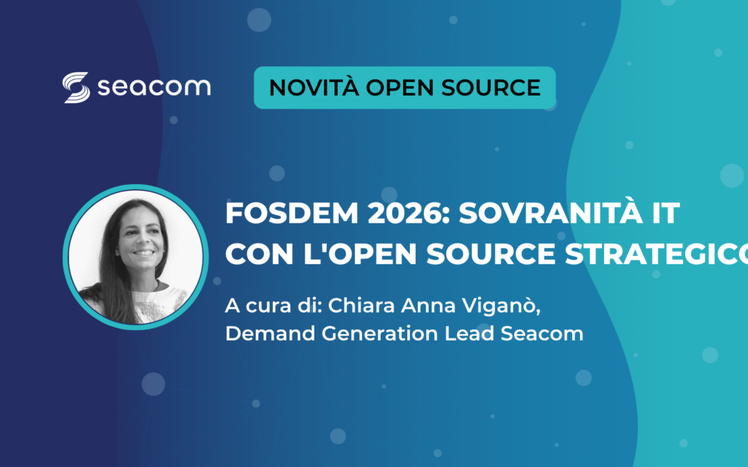 Racconti dal FOSDEM: sovranità IT con l’open source strategico