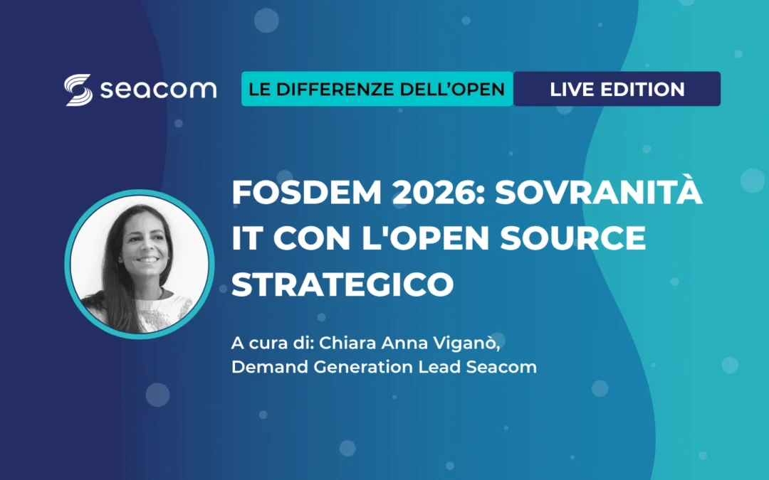 Racconti dal FOSDEM: sovranità IT con l’open source strategico