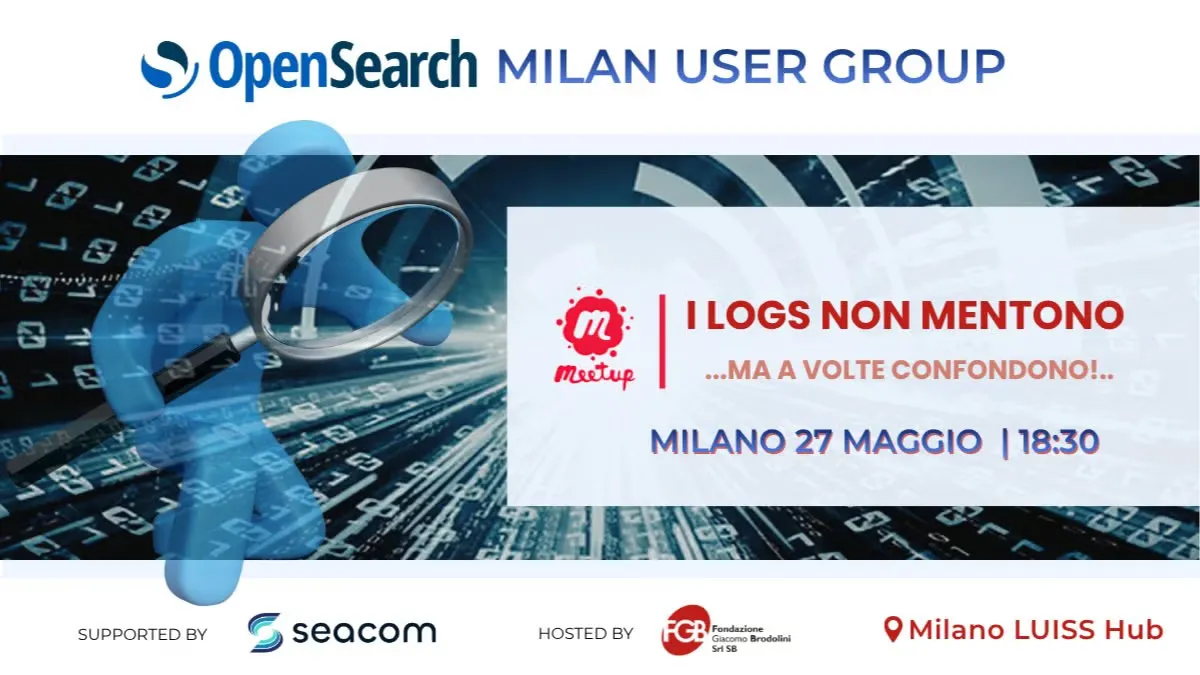 Meetup OpenSearch Milan 27-05-2026