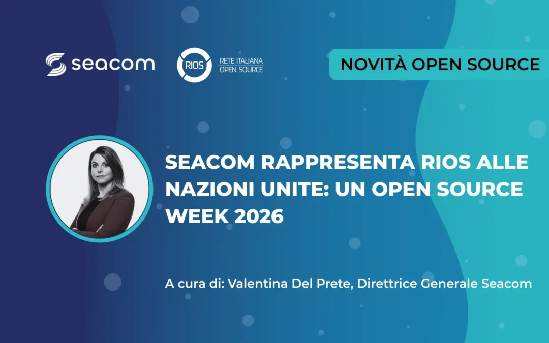 Seacom rappresenta RIOS alle Nazioni Unite: UN Open Source Week 2026